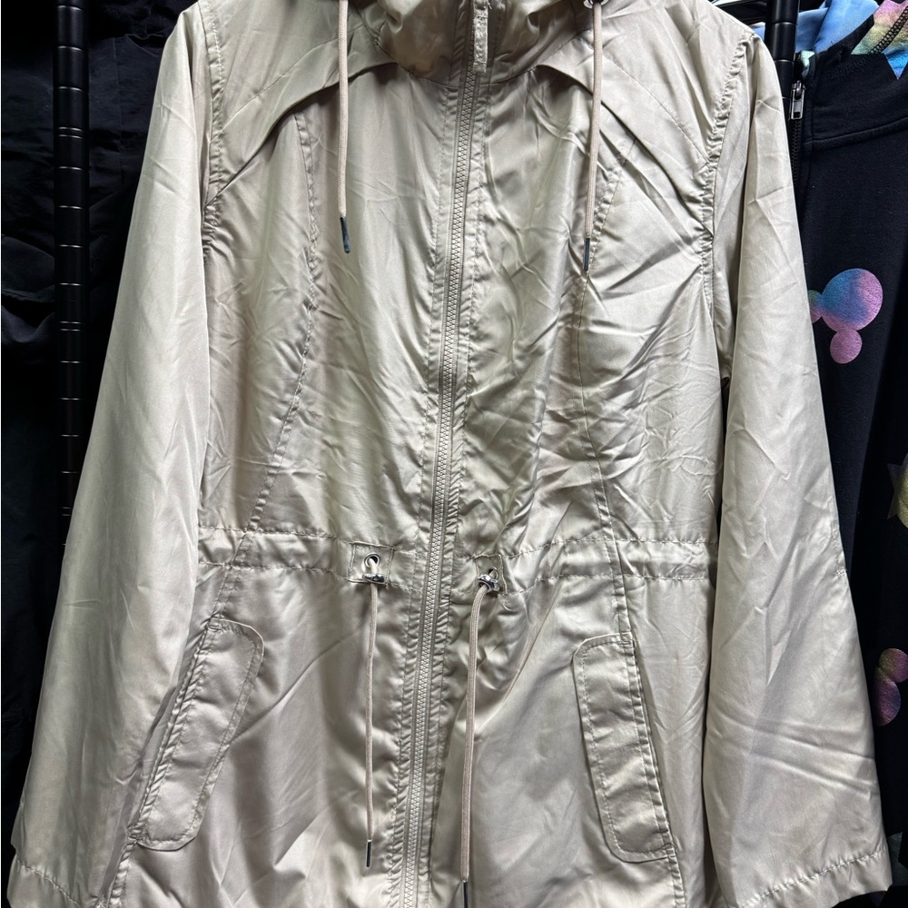 Big Chill Women's Beige Utility Jacket